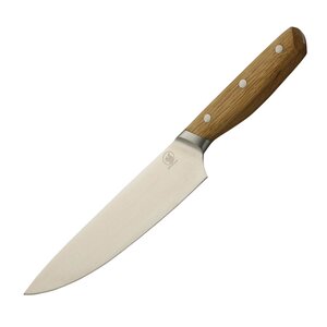Morsø Bosco kokkekniv 20 cm stål/eik