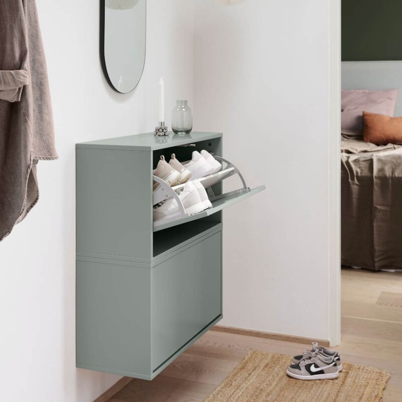 ReCollector Skoboks 70x30x40 cm Iron Blue