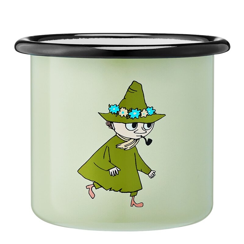 Muurla Mummi emaljekopp 25 cl snusmumrikken retro