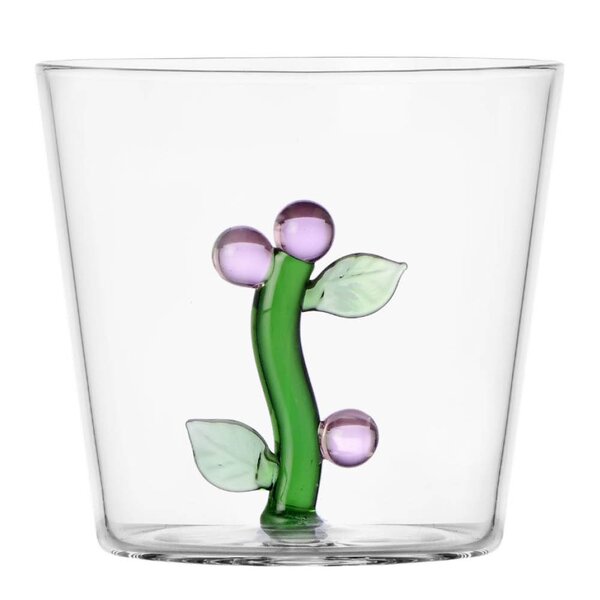 Ichendorf Milano Botanica vannglass 30 cl blomst rosa