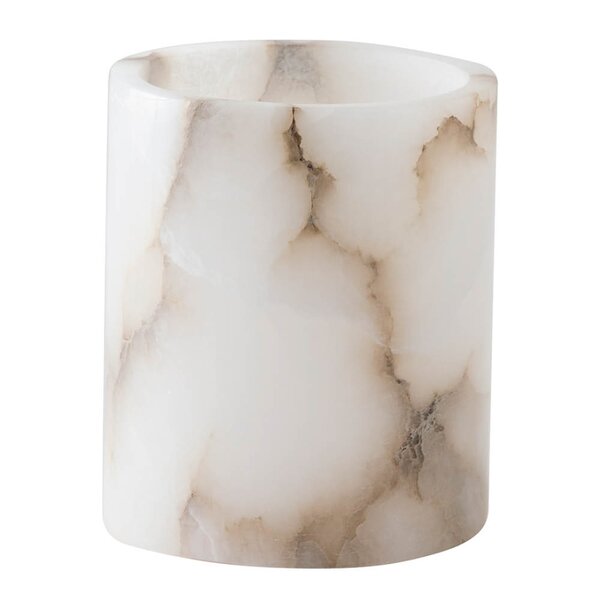 Tell Me More Alabaster telysholder M 12 cm