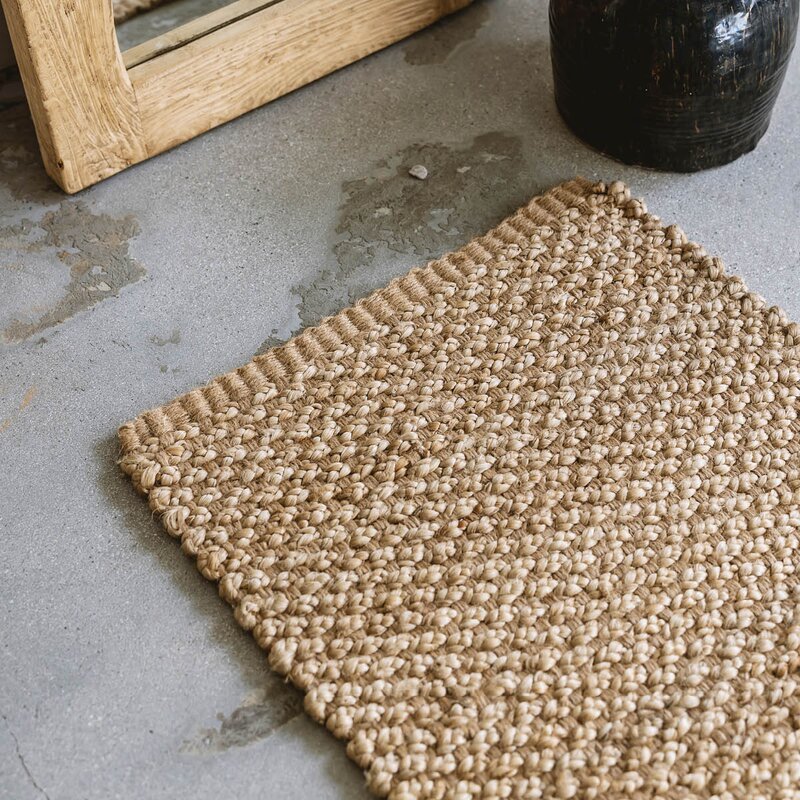 Lone Tepper Braid jute dørmatte 60x90 cm