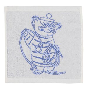 MoominArabia Mummi håndkle 25x25 cm Tootikki blå