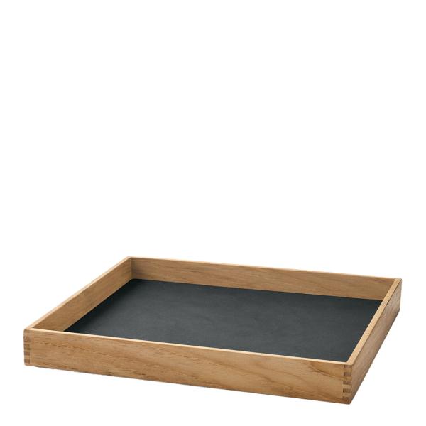 LIND DNA – Even teak brett 29,4×29,4 cm nupo antrasitt