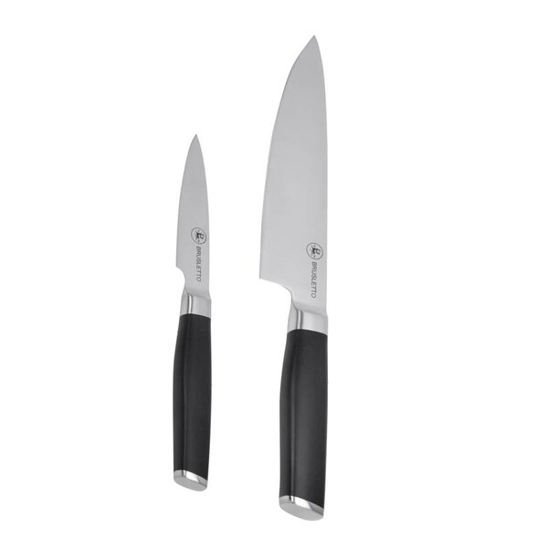 Brusletto - Brusletto knivsett 2 deler svart
