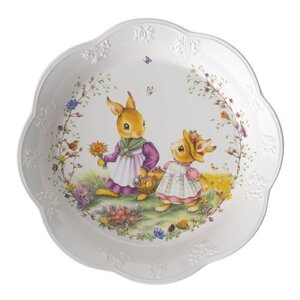 Villeroy & Boch Spring Fantasy Flower Meadow serveringskål 65 cl grønn/hvit
