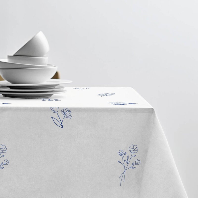 Zone Denmark Charm duk 140x220 cm hvit