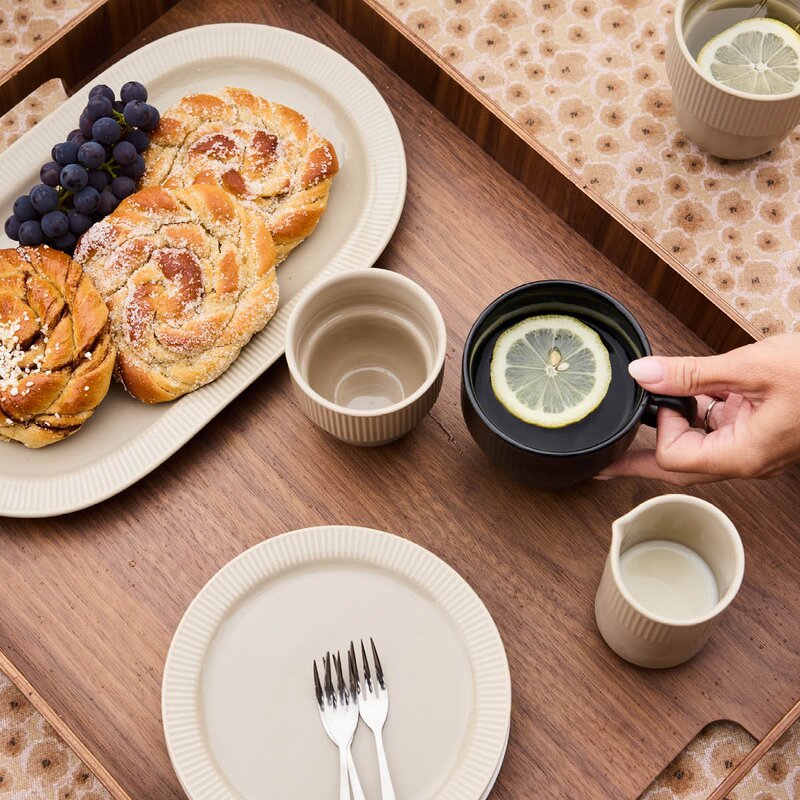 Sagaform Inka tekopp 37,5 cl svart