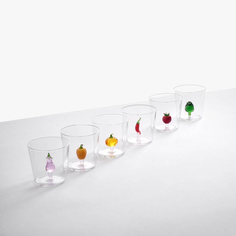 Ichendorf Milano Vegetables vannglass 35 cl paprika