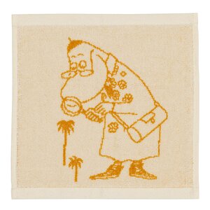 MoominArabia Mummi håndkle 25x25 cm Hemulen okergul