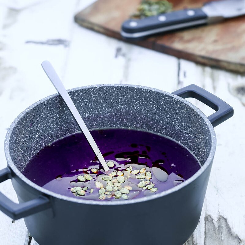 MasterClass Cast Aluminium gryte 2,5L med selvøsende lokk svart