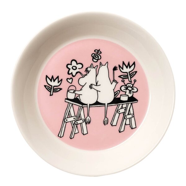 MoominArabia Asjett 15 cm Kjærlighet rosa 30 år