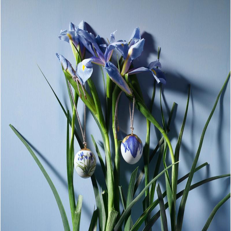 Royal Copenhagen Egg Concept påskeegg iris kronblad