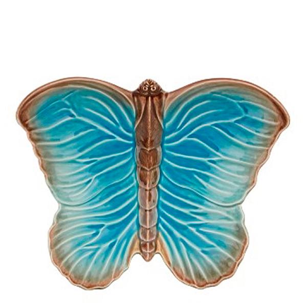 Bordallo Pinheiro – Cloudy Butterfly fat 33 cm