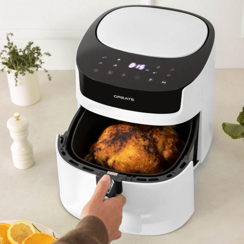 Create Airfryer single kurv 6,2L hvit