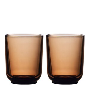 Fellow Pirch latte glass 33 cl 2 stk Amber