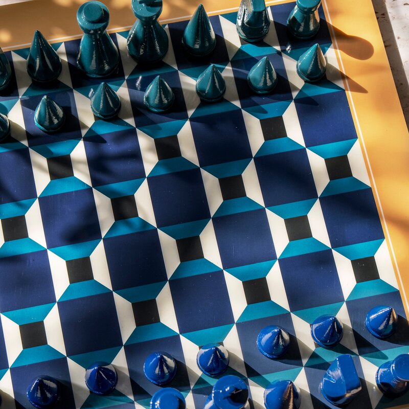 Printworks Lacquered sjakksett athena spill