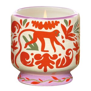 Paddywax Adopo duftlys coconut & amber Jungle rød