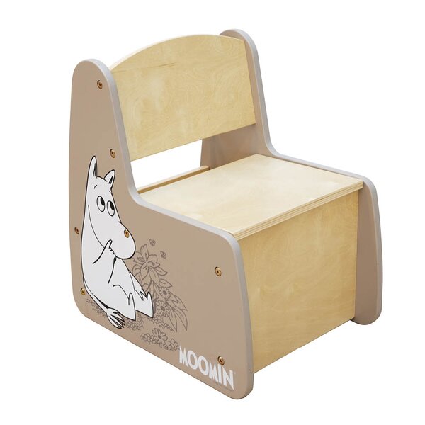 Barbo Toys Mummi oppbevaringstol 45x33x48 cm beige