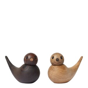 Spring Copenhagen Sweeties Svaler trefigur 5,4 cm eik 2 stk