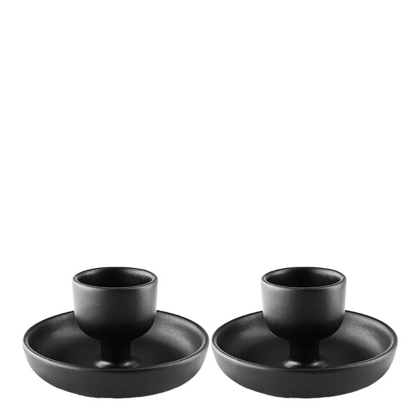 Eva Solo Nordic Kitchen eggeglass 2 stk svart