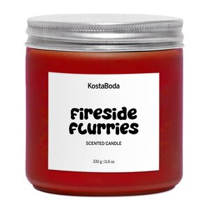 Kosta Boda Mind duftlys 10 cm Fireside Flurries
