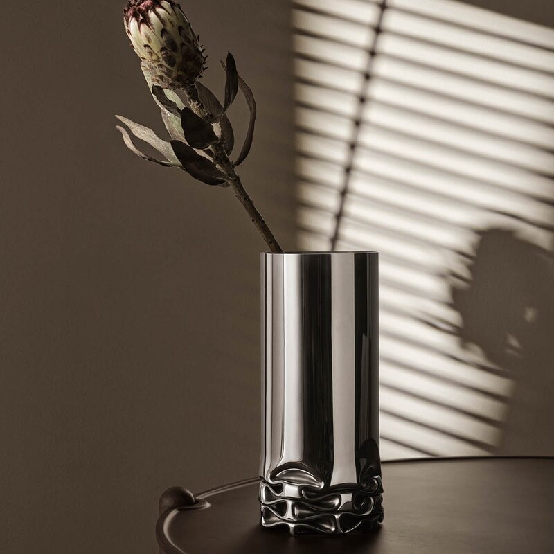 Design House Stockholm Hydraulic vase XL 32 cm stål