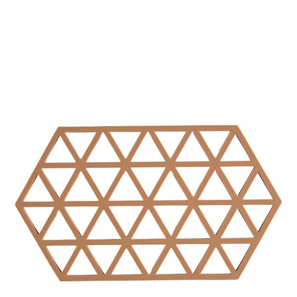 Zone Triangles bordskåner 24 cm light terracotta