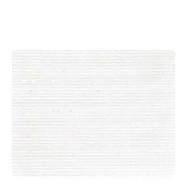 LIND DNA Square Corduroy spisebrikke 35x45 cm Pure White