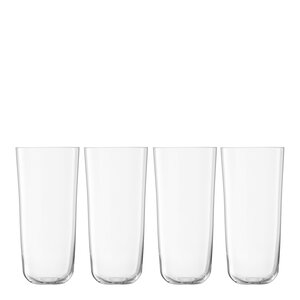 LSA International Arc longdrinkglas 55 cl 4 stk klar
