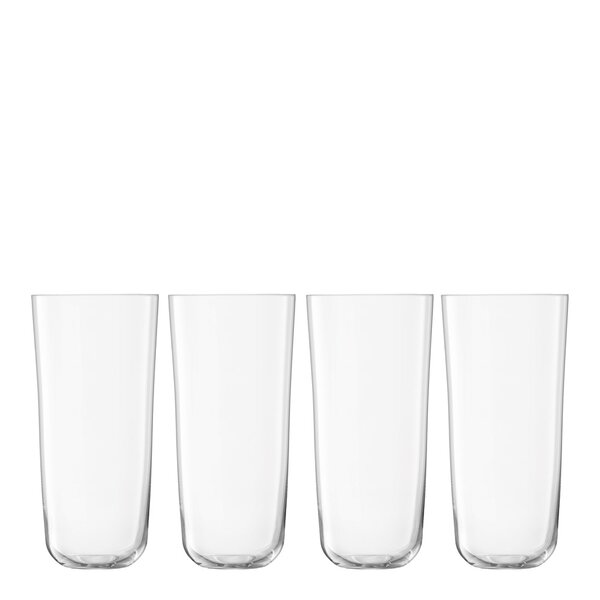 LSA International Arc longdrinkglas 55 cl 4 stk klar