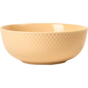Lyngby Porcelæn Rhombe Color skål 15,5 cm sand