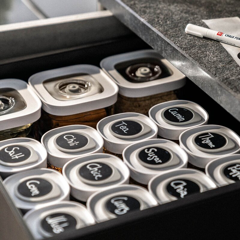 Zwilling Fresh & Save Cube oppbevaringsboks med vakuumlokk 0,32L