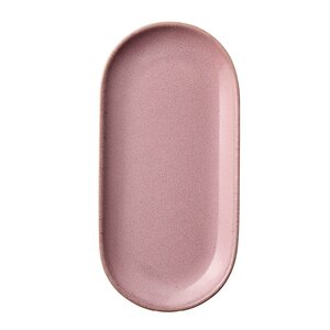 Aida RAW Colour oval tallerken 25 cm Roseish