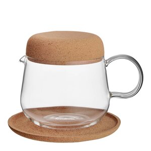 Kosta Boda Viva tekanne med korklokk 1,2L