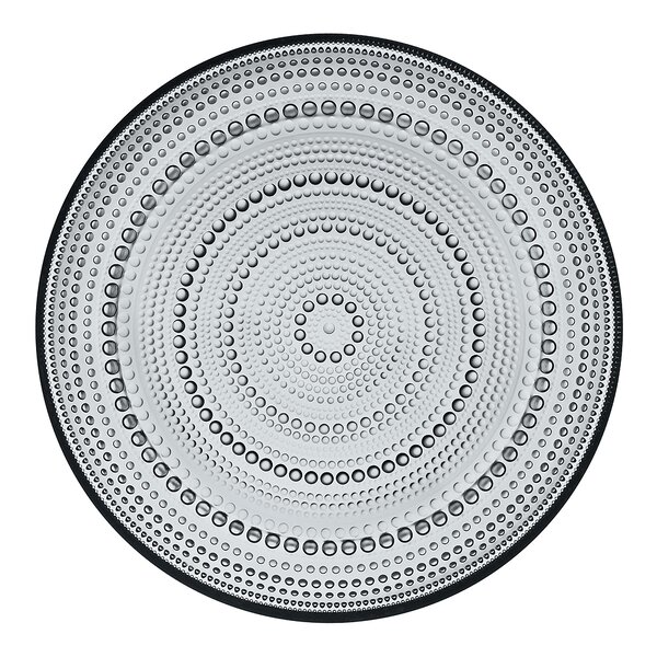 iittala Kastehelmi tallerken 24,8 cm grå