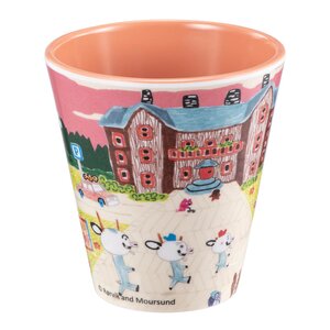 Modern House Bukkene Bruse drikkebeger 30 cl skogens ro rosa