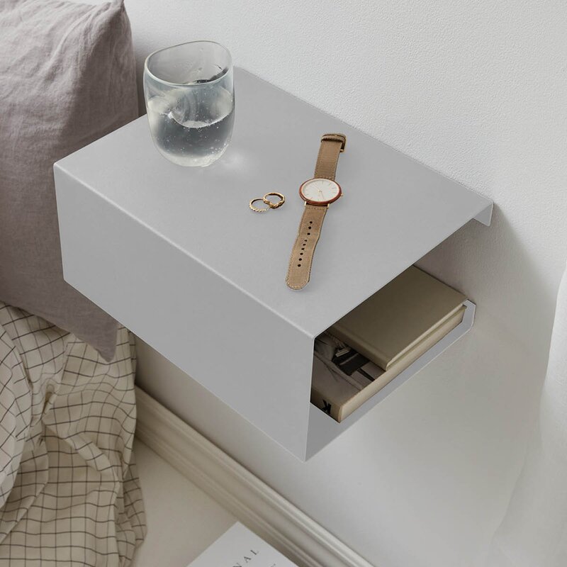 ReCollector BoxShelf hylle 35x25x15 cm Stone Silver