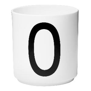 Design Letters Personal krus O 250 ml hvit