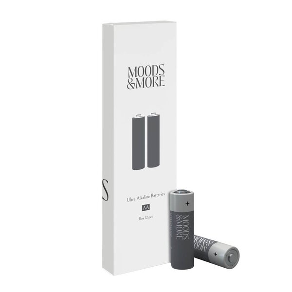Moods & More AA-batteri 12 stk svart