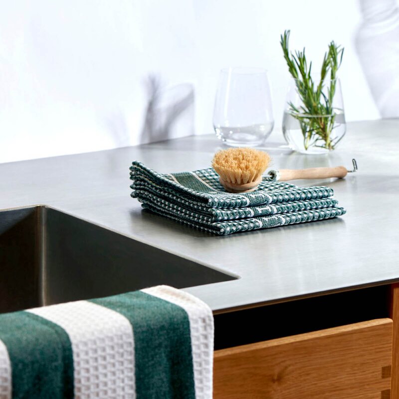 Pillivuyt Recycle kjøkkenhåndkle 90x60 cm grønn