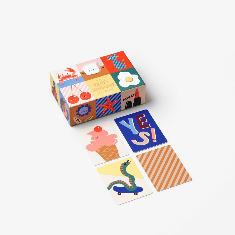 Printworks The Happy Memo Game memoryspill