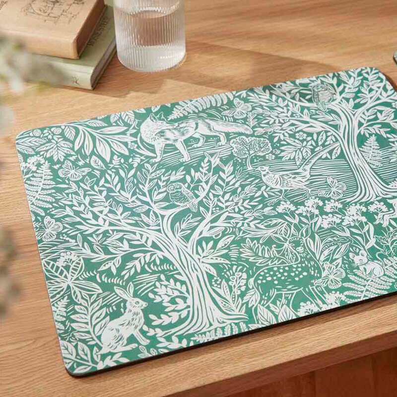 Pimpernel Tapestry bordbrikker 40x30 cm 4 stk sage