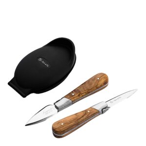 Laguiole Østers/skjellkniver 2 stk olive
