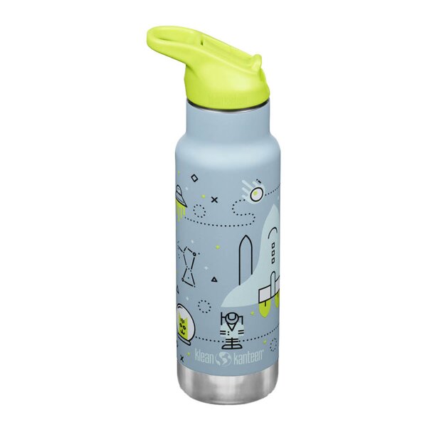 Klean Kanteen Kid Classic Narrow termoflaske 0,35L med sportslokk Launch Plan