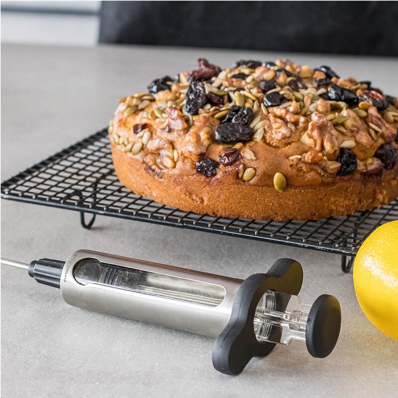 MasterClass Masterclass marinadesprøyte 16,5 cm sølv