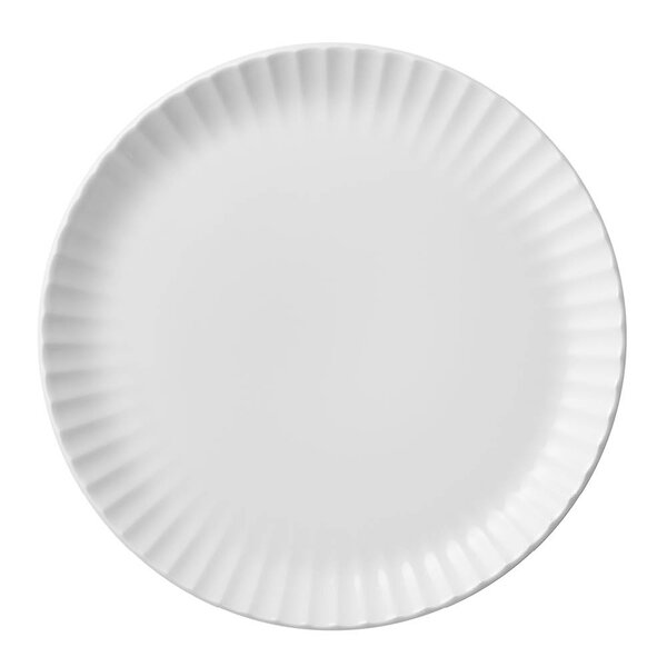 Georg Jensen - Bernadotte coupe tallerken 27,5 cm hvit