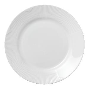 Royal Copenhagen White Elements tallerken flat 26 cm