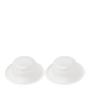Funktion Pakning til patentlokk 2,5x1 cm 2 stk hvit