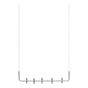 House Doctor Maxi lysestake i jern 102x26 cm antikk sølv